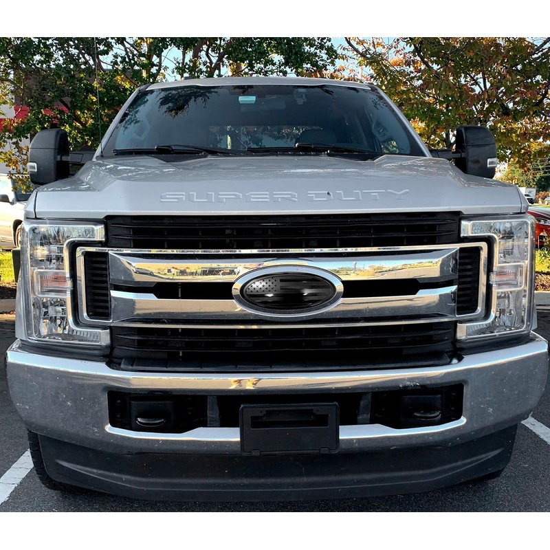 Sadkunf 2Pcs 9.5 inch Replacement for Ford F150 Emblem Overlay