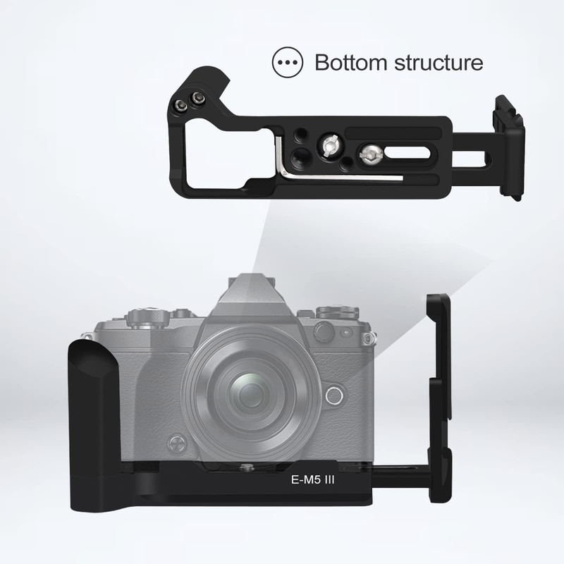 E-M5 Mark III E-M5 III EM5 III L Plate Handle,