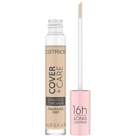 Catrice Cover + Care Sensitive Concealer, No. 010C, Nude, Anti-Pimple, Soothing, Brightening, Nourishing, Skin, Long-Lasting, Natural, Vegan, Oil-Free, Waterproof (5 ml)