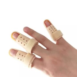 Finger Band 핑거밴드 손가락 깁스 고정 새끼 엄지 검지 마 [1호 살색] Finger Band Finger Cast Fixation for Pinky Thumb Index [Size 1 Flesh Color]