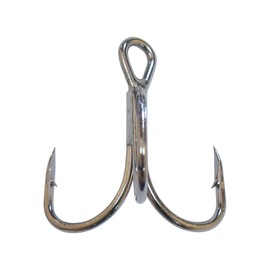 PRO FILSTAR Treble Hook Set N2/0 5 Pieces - Treble Fishing Hooks Set - Treble Fishing Hooks Sport Set - Fishing Hooks - Artificial Bait Jig Hooks - Pike Catfish Zander Fishing Hooks - Wobbler & Pirk