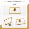 Angle Simple Hand Towel Holder Brassy Gold, SUS 304 Stainless
