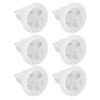 6pcs Brightness Dimming LED Spot Light Bulbs 360LM MR11 LED