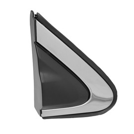 VekAuto Door Mirror Flag Cover Compatible for Honda CR-V 2012-2016, Durable Plastic Black Front Right Door Mirror Cover Trim