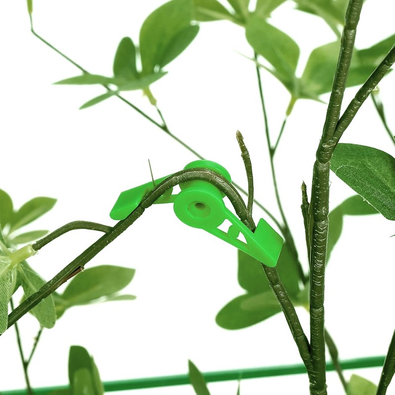 Pack of 40 360° Adjustable Plant Clips, Plant Stem Trainer