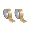 2rollos Cinta De Papel Kraft Decorativa Resistente Al Agua Para