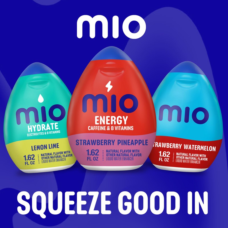 Mio Energy Liquid Water Enhancer, Strawberry Pineapple Smash, 1.62 OZ.