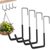 Ladder Hanger Hooks,Metal Over The Door Cycle Hooks | 4X