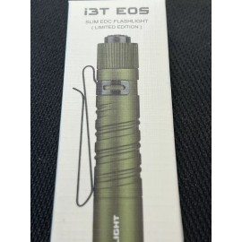 Olight I3T EOS RARE OD Green 180 Lumen Dual-Output EDC Camping Portable Torch