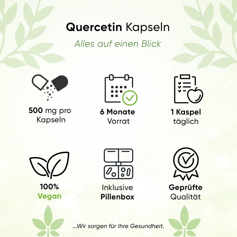 Biotary Quercetin, 180 Capsules of 649 mg, 6 Month Supply,