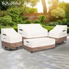 Patio Furniture Covers Waterproof 4 Piece, Extra Small