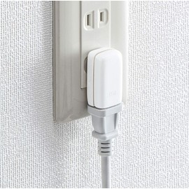 Sanwa Supply TAP-B54 Space Adapter, White, Vertical Type, Pack of 2