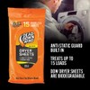 Dead Down Wind Dryer Sheets | 15 Odorless Sheets |