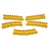 100Pcs TPU Pig Cow Ear Tag with Number 001‑100 Ear