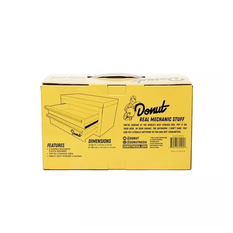 Donut Media Limited Donut Media Mini Toolbox Real Mechanic Stuff