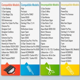 Professional for Wahl Clipper Guards Set, 1 Pcs Coded Cutting Guides #3170-400- 1/16” to 1” fits for All Wahl Clippers