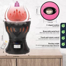 AKSOVA Yoni Seat Kit, Steaming Seat with Yoni Herbs (20 Bags) & U Cushion, V Steam at Home Kit for Feminine Odor, PH Balance, Postpartum Care, Cleansing and Moisturize Support