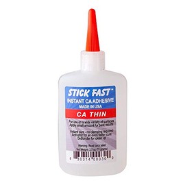 Micro-Mark Stick Fast Cyanoacrylate, Thin, 2.5 ounces