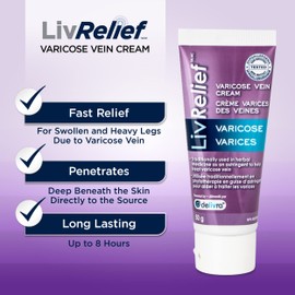 LivRelief Varicose Vein Cream (50g)