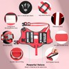 MOOGROU Service Dog Vest Harness and Leash Set+10 Patches,No Pull&Adjustable