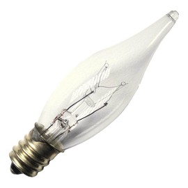 Westinghouse 0325000 15W CST6 Puntino Clear Incandescent Light Bulb with Candelabra Base