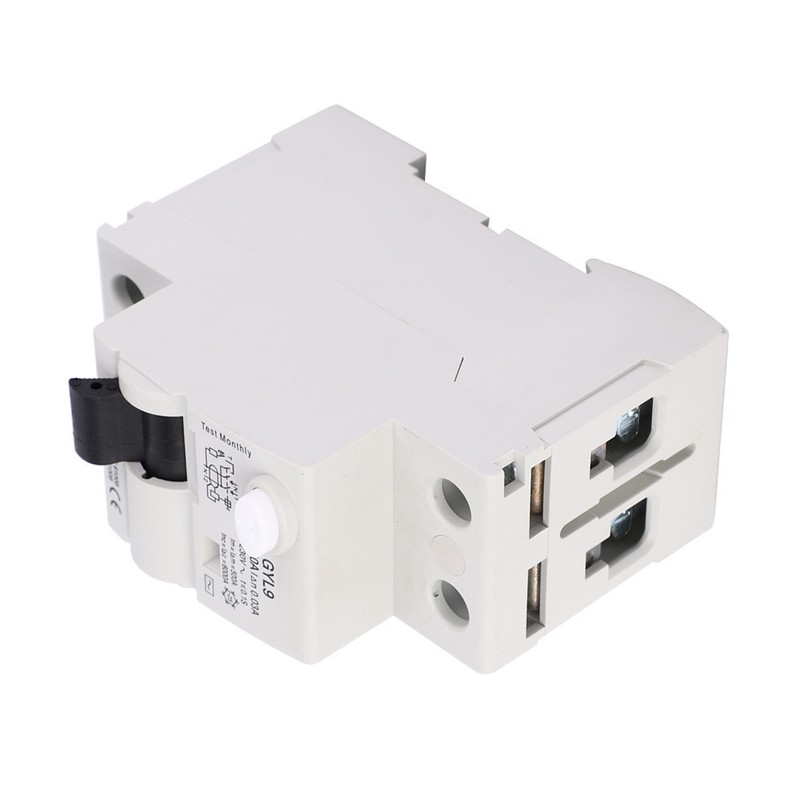 GYL9 2P 230VAC RCCB Residual Current Circuit Breaker Leakage Protector