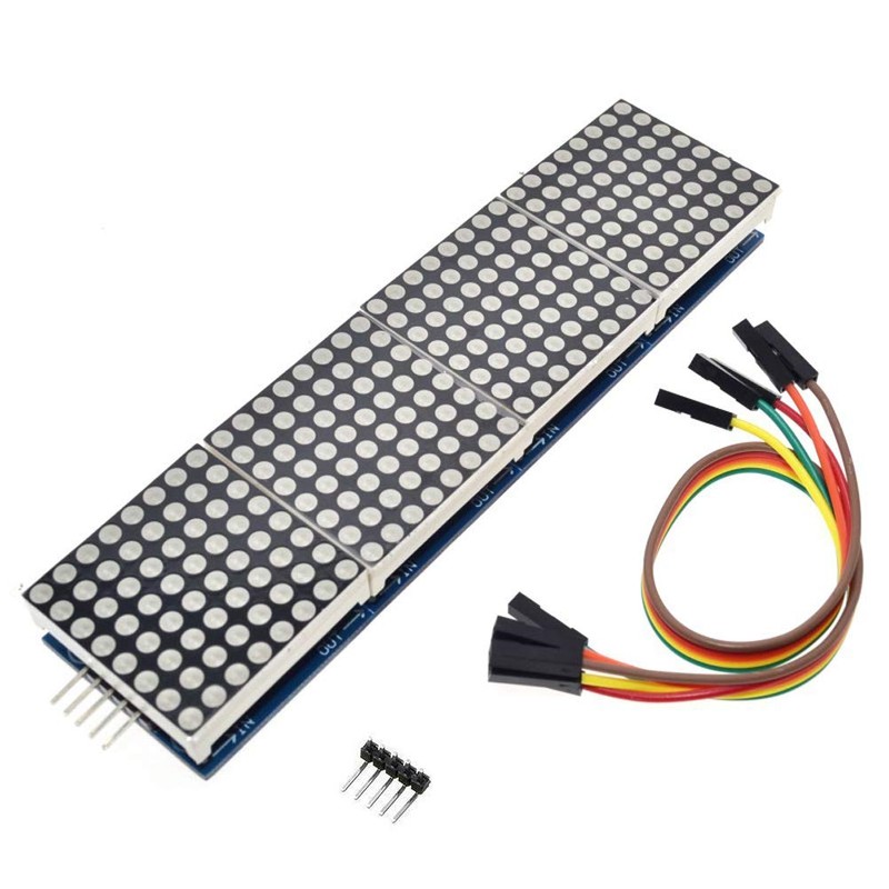 DAOKI MAX7219 Dot led Matrix MCU 8x32 Control LED Display