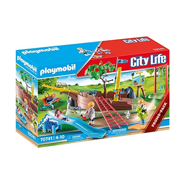 Playmobil City Life 70741 Adventure Playground with Boat Wreck from
