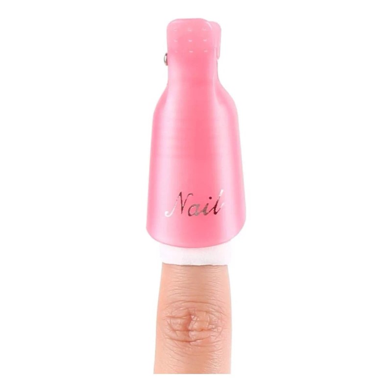 Special Nail Kit De Toallas Gasas+ Pinzas+ Cepillo Exfoliante