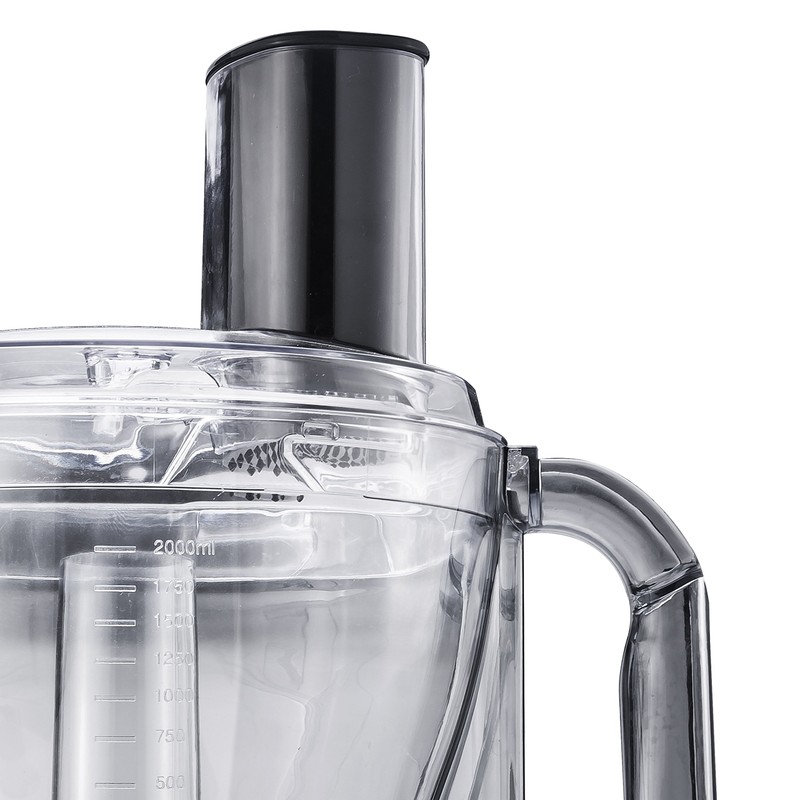 Brentwood Select FP-581 Food Processor, 8-Cup, Stainless Steel/Black