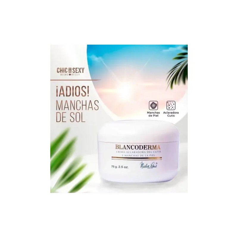 Blanqueadoras Cutis Manchas Piel Blancoderma