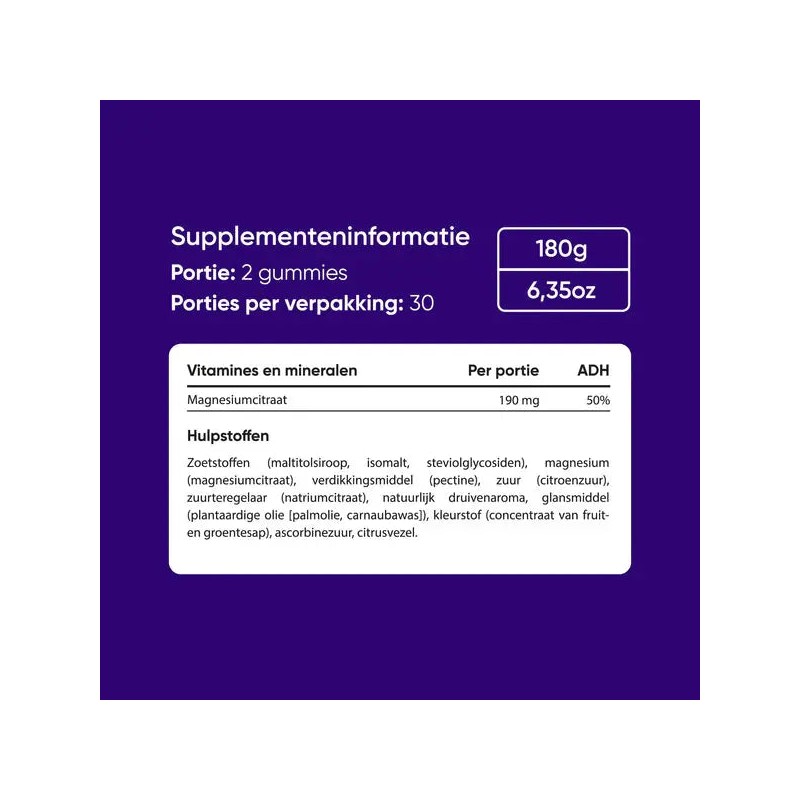 Veganboost Magnesium Gummies