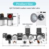 AJU75152602 Washer Inlet Valve Assembly for LG Washing Machine WT7405CW
