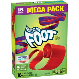 Fruit by the Foot, Fruit Snacks, Berry and Strawberry, 108 Rolls