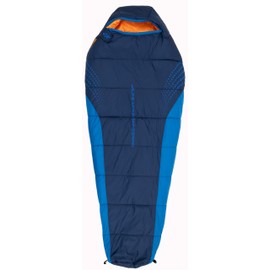 ALPS Mountaineering Blaze +20° Mummy Sleeping Bag, Regular - Navy/Blue/Orange