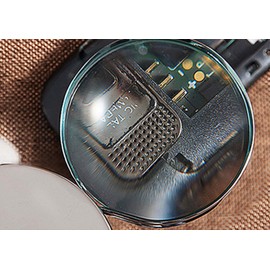 20X Mini Handheld Magnifying Glasses with Metal Case, Compact Pocket Magnifier Foldable Eye Loupe for Close Work Jewelry Gems Coins Stamps