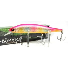 Megabass Minnow X-80 MAGNUM GLX Rainbow PB Lure