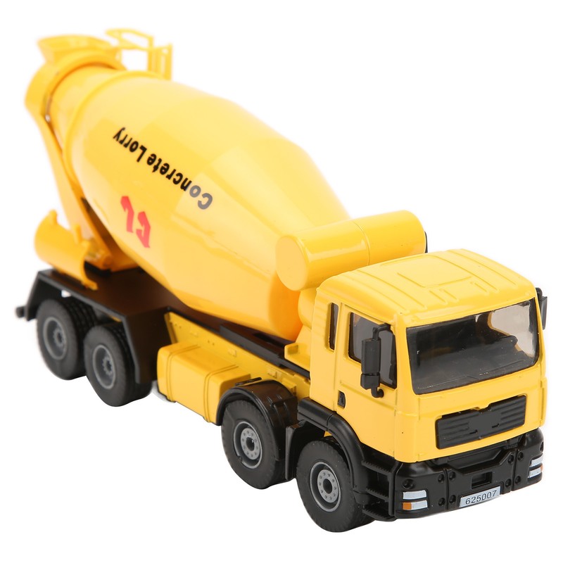 1:50 Concrete Mixer Truck Model Simulation Alloy Engineering Transport Vehicle