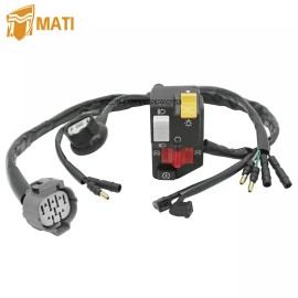 M MATI For Honda TRX300EX Sportrax Handlebar Kill Switch Start Stop Headlight 1993-2006