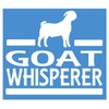 EZ-STIK Goat Whisperer Sticker J870 6 inch boer decal