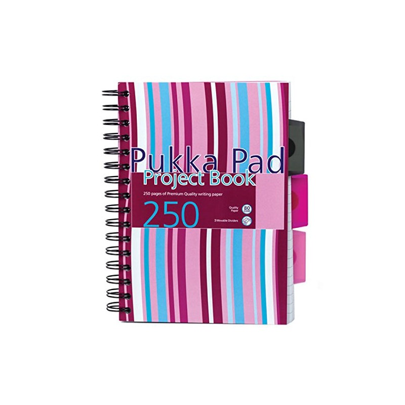 Pukka A5 Project Book Pink/Blue