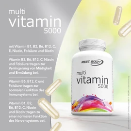 Best Body Nutrition Multi 5000, 100 St. Dose, 89 g