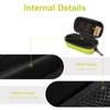 Bukere Double Eyeglasses Case with Adjustable Slots, EVA Hard-shell Travel