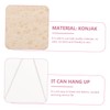 jojofuny Facial Cleansing Tool Gentle Exfoliating Makeup Removal Sponge for