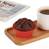 Silicone Muffin Cups Pans for Baking,Red Silicone Cupcake Liners 12PCS