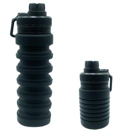 TOTU 25oz Water Bottle BPA Free, for Travel, Sports, Gym, Camping, Hiking, All Essentials - Black