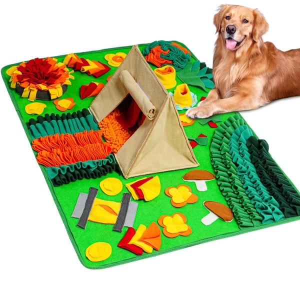 Snuffle Mat for Dogs, 40'' X 27'' Removable Dog Snuffle