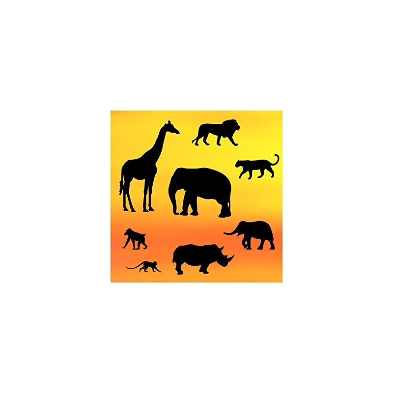 Patchwork Cutters - Safari Silhouette Set