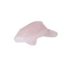 Rose Quartz Gemstone Dolphin 40 x 12.5 mm – Lucky