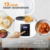 Yollnia 3L Rice Cooker 12 cups (Cooked), Mini Digital Rice